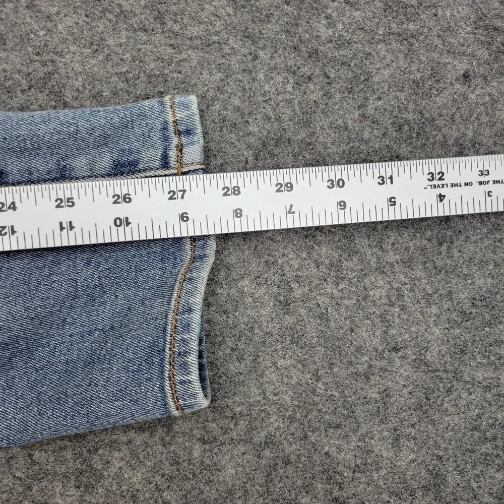 Kut From The Kloth Jeans Womens 0 Blue Denim High Rise Ankle VTG Straight Preppy - Picture 11 of 13